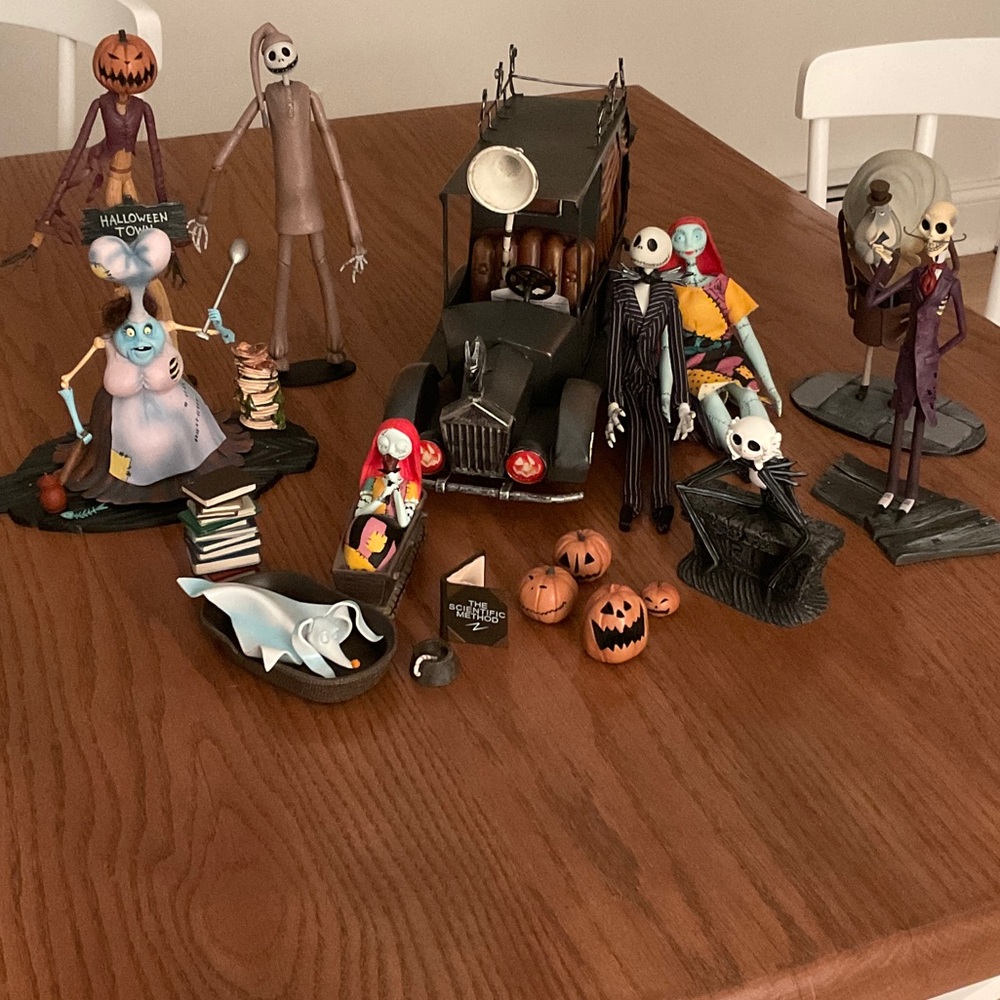 Nightmare Before Christmas Figurine Collection /NECA 1027/1500 Mayors Car